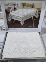Велюрова скатертина Haspen Yagmur 160x220 см — изображение 4