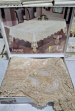 Велюрова скатертина Haspen Zaynep 160x350 см - Зображення 4