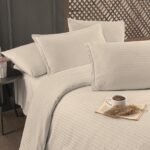 Постільна білизна Altinbasak Poplin 200 х 220 см Infinity Ivory