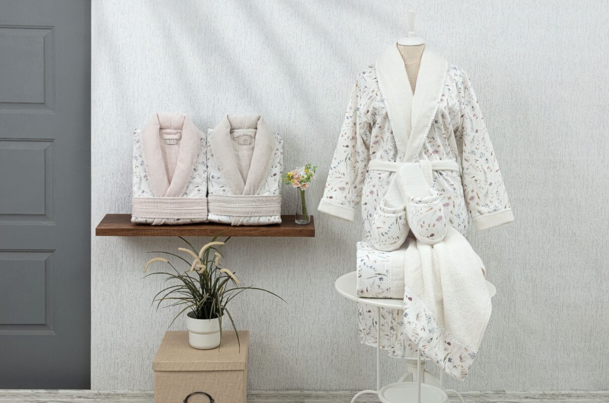 Жіночий бамбуковий набір Pupilla Katy V2 (халат