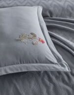 Постільна білизна Saheser Stonewashed 200 х 220 см Noris Grey — изображение 2