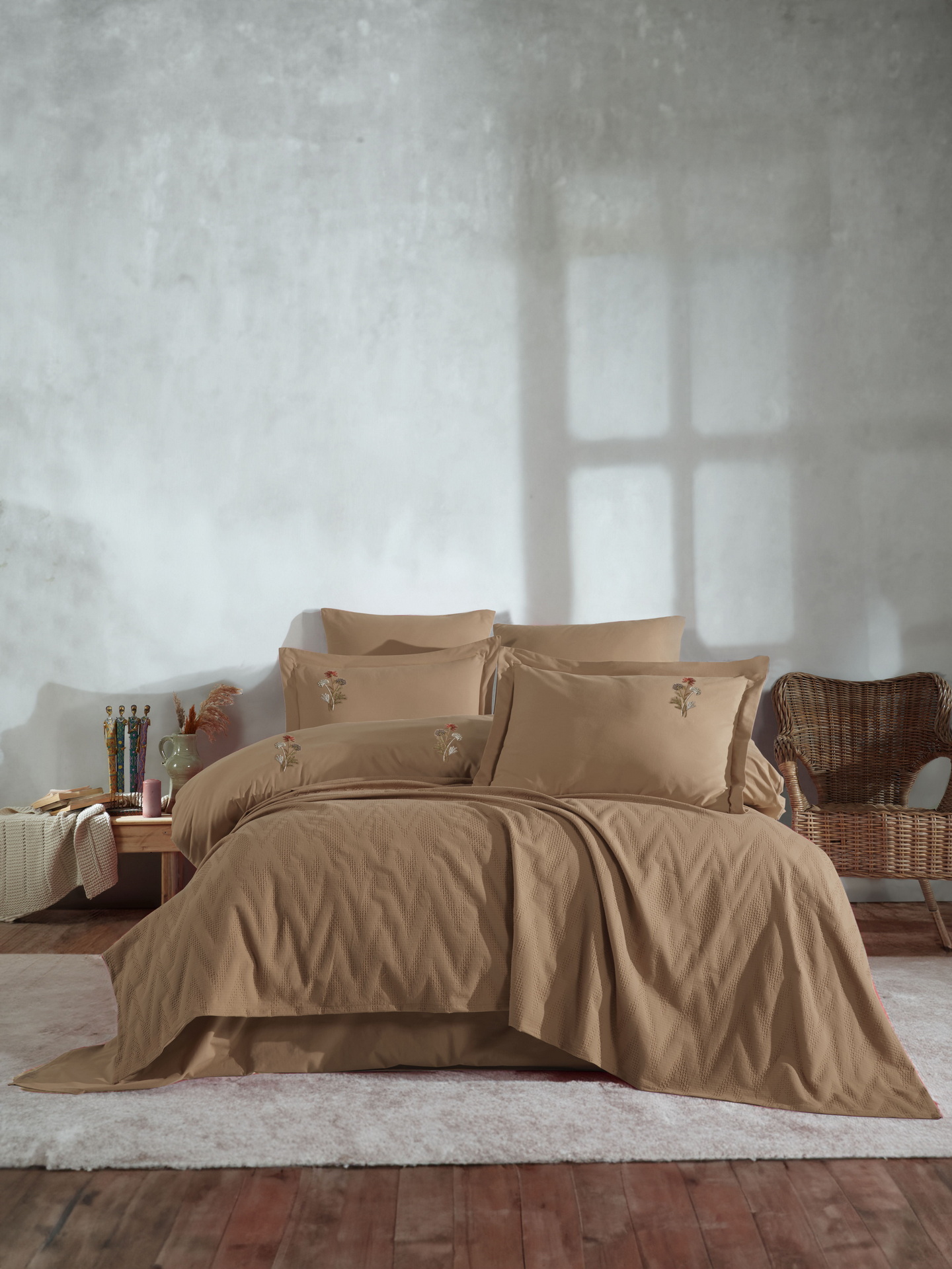 Постільна білизна Saheser Stonewashed 200 х 220 см Noris Mustard Постільна білизна Saheser Stonewashed 200 х 220 см Noris Mustard
