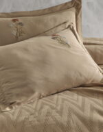 Постільна білизна Saheser Stonewashed 200 х 220 см Noris Mustard — изображение 2