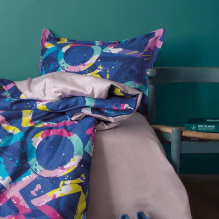 Комплект постільної білизни Issimo Digital Satin 160х220 см Play