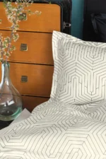 Постільна білизна Issimo Home Cotton Satin Strada White Євро - Зображення 2