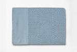 Постільна білизна з пледом Issimo Home Ranforse Summerpunch Blue Євро - Зображення 4