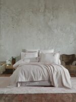 Постільна білизна Saheser Stonewashed 200 х 220 см Noris Stone