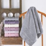 Махрові рушники Cestepe Bamboo Damaks (6 шт)