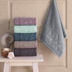 Махрові рушники Cestepe Vip Cotton Lux Delina (6 шт)