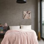 Муслінове покривало Moss Jacquard Exclusive 230 x 250 см Pudra
