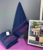Набір рушників Maison D'or Paris Navy Red, 2шт — изображение 2