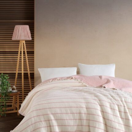 Муслінове покривало Moss Exclusive Muslin 170 х 230 см. Pudra