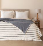 Муслінове покривало Moss Exclusive Muslin 170 х 230 см. Lacivert