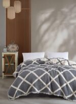Муслінове покривало Moss Ivory Muslin 230 x 250 см. Lacivert