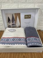 Набір махрових рушників Luisa Premium Set V3 2шт K.Gri