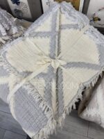 Муслінове покривало Moss Ivory Muslin 230 x 250 см. Gri — изображение 2
