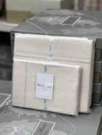 Наволочки Maison D`or сатин 50х70см Beige 2шт — изображение 2