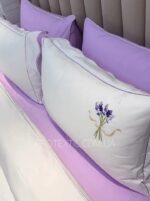 Постільна білизна з вишивкою Maison D`or Lavender 200x220 см, Lila — изображение 11