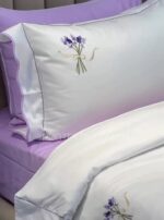 Постільна білизна з вишивкою Maison D`or Lavender 200x220 см, Lila — изображение 10