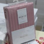 Простирадло сатинове з наволочками Maison D`or 240x260см Rose