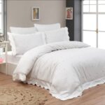 Постільна білизна з вишивкою Maison D`or Les Coeurs 200x220 см