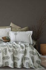 Постільна білиза з пледом Istanbul Olive Earth Yesil — изображение 5