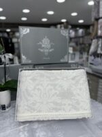 Махрове покривало Moss Zeren 220 х 240 см Cream — изображение 2
