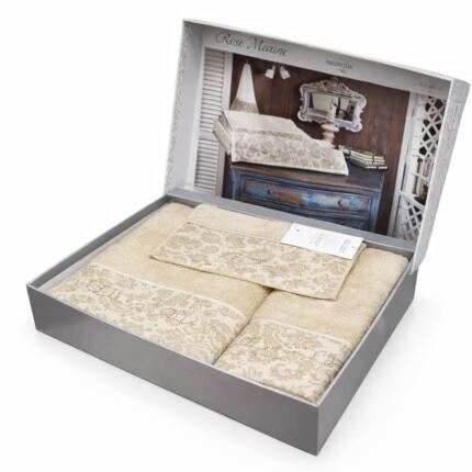 Набір рушників Maison D'or Rose Marine Beige бамбукові