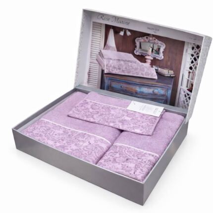 Набір рушників Maison D'or Rose Marine Lilac бамбукові