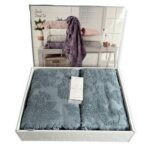 Набір рушників Maison D'or Sanda Jacquard Blue