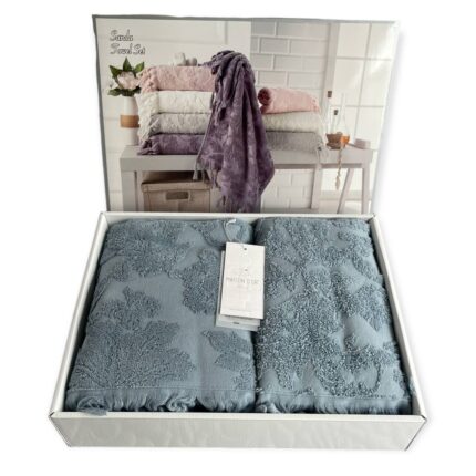 Набір рушників Maison D'or Sanda Jacquard Blue