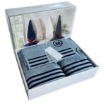 Набір рушників Maison D'or Delon Blue-Navy