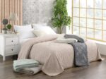 Махрове покривало Moss Zeren 220 х 240 см Bej