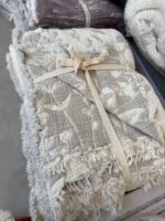 Муслінове покривало Moss Botanic Muslin 230 x 250 см. Kahve — изображение 2