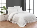 Постільна білизна з вишивкою Maison D`or Les Coeurs 200x220 см