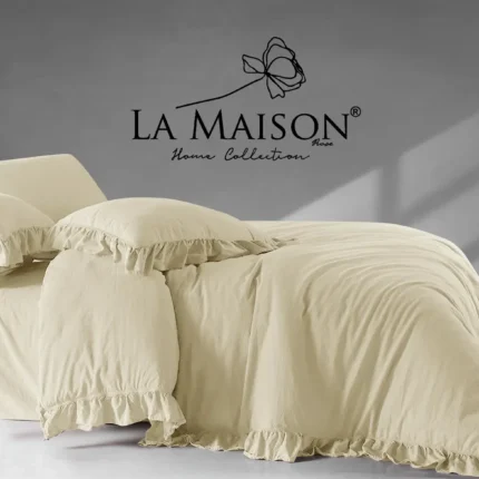 Постільна білизна La Maison Stonewashed з вареної бавовни Weens Vanilla
