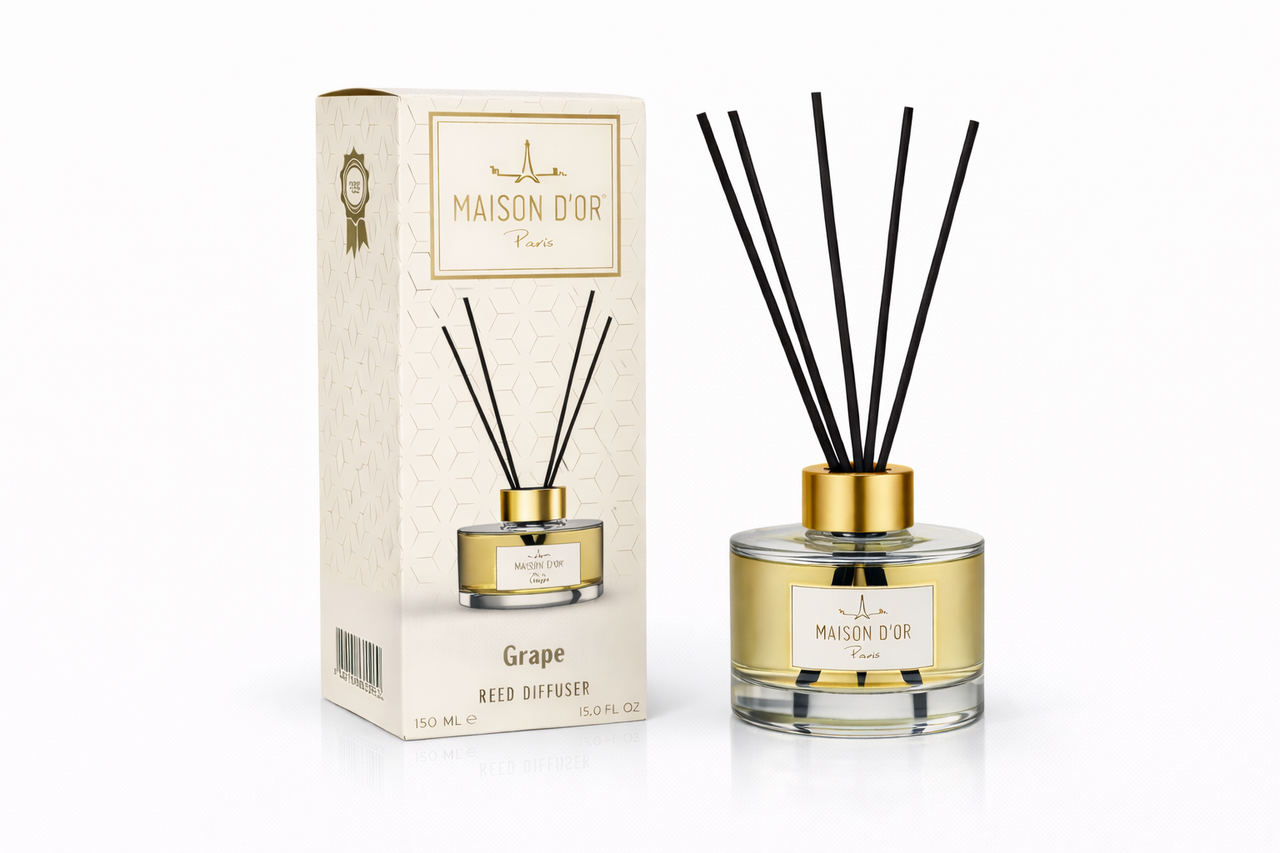 Аромадіфузор для дому Maison D'or Reed Diffuser Grape 150 ml Купити Аромадіфузор для дому Maison D'or Reed Diffuser Grape 150 ml