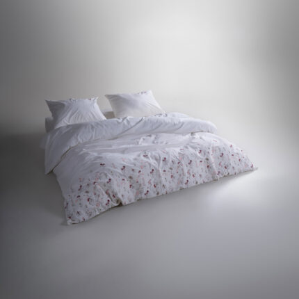 Постільна білизна Limasso Stonewashed Garden De Fleur Snow White Євро купити в Україні.