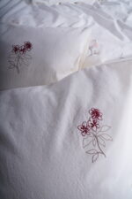 Постільна білизна Limasso Stonewashed Garden De Fleur Snow White Євро — изображение 4