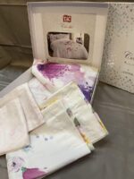 Полуторний комплект постільної білизни TAC DIGITAL Saten Clematis — изображение 5