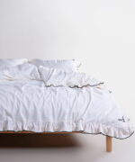 Постільна білизна Limasso Stonewashed 200 х 220 см Casablanka Snow White — изображение 2