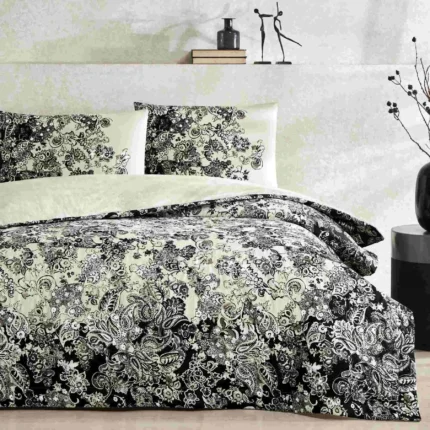 Постільна білизна з покривалом TAC Magie black 220х230 см Купити.