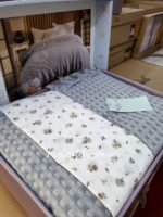 Набір літньої постільної білизни з пледом Nilhome Gri — изображение 2