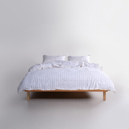 Постільна білизна Limasso Stonewashed 200 х 220 см Ravena Snow White купити в Україні.