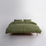 Постільна білизна Limasso Stonewashed Sicilia Capulet Olive Євро купити в Україні.