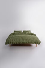 Постільна білизна Limasso Stonewashed Sicilia Capulet Olive Євро купити в Україні.