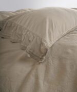 Постільна білизна Limasso Stonewashed Sicilia Oxford Tan Євро - Зображення 4