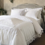 Постільна білизна Valeron Satin Ariane Beyaz King Size купити.