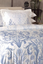 Постільна білизна Valeron Digital Satin Regina Blue Євро - Зображення 2