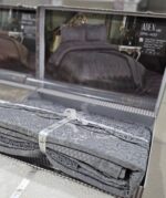 Покривало жакардове з наволочками KC Home Alara Aden 260x260 см Gri - Зображення 11